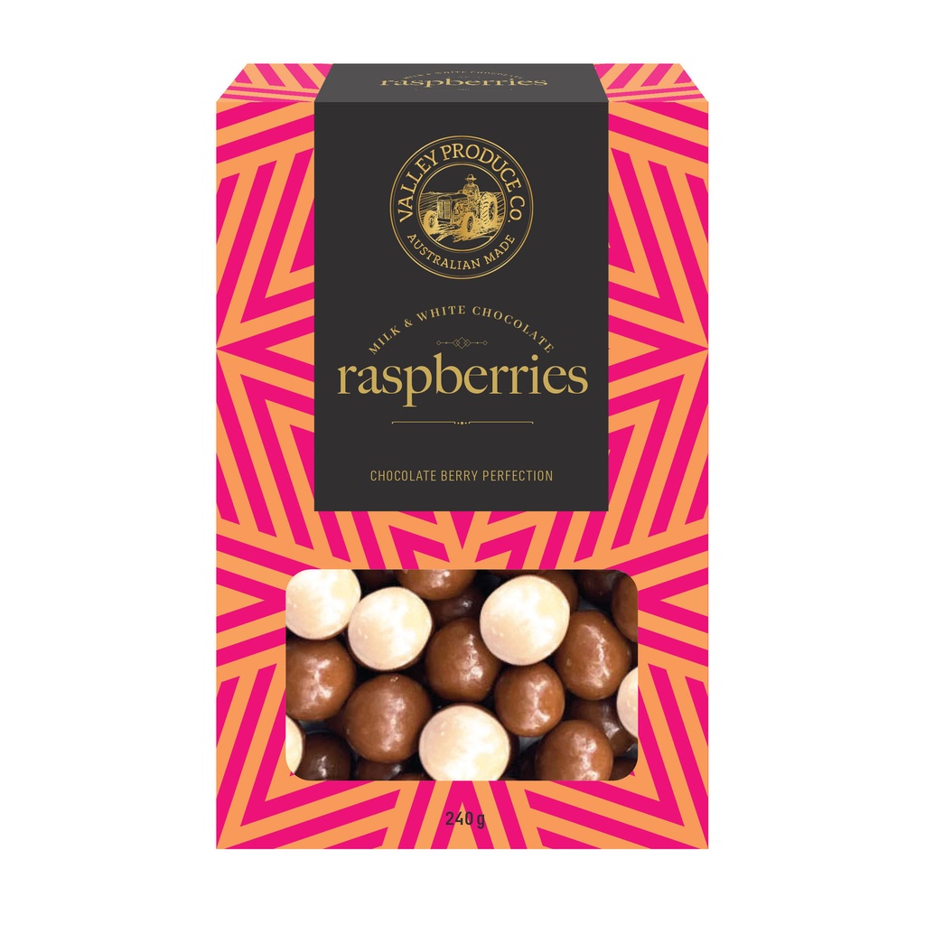 VPC Choc Raspberries 220g