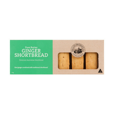 VPC Shortbread Ginger 175g