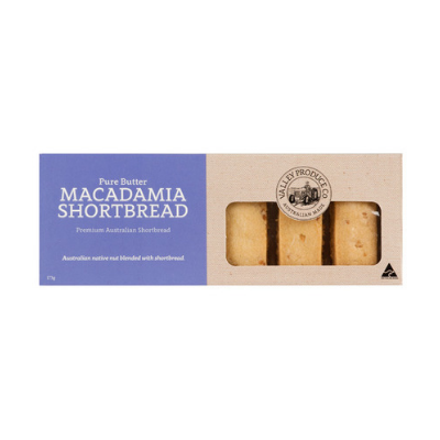VPC Shortbread Macadamia 175g