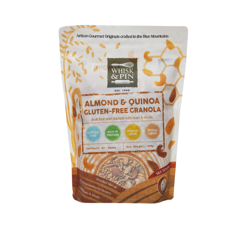 WP Almond & Quinoa GF Granola 400g