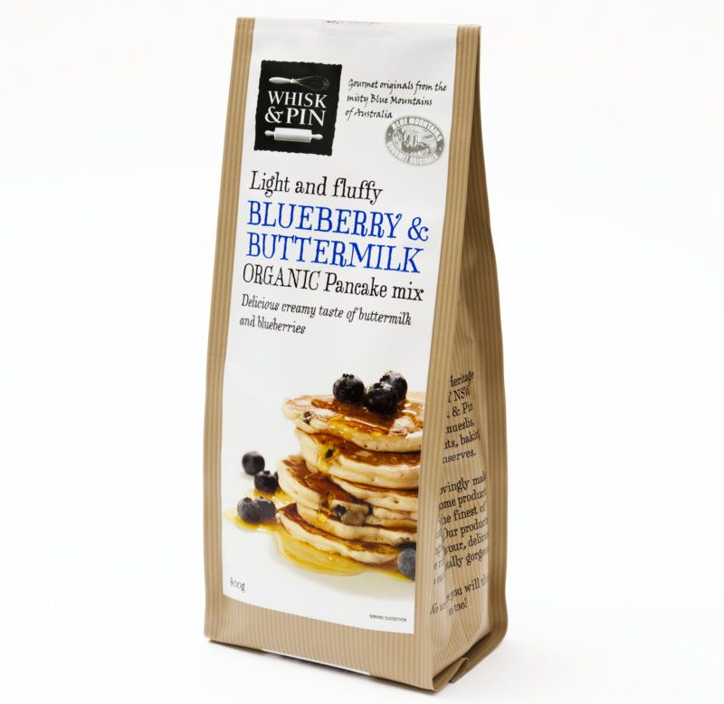 WP Blueberry Buttermilk Organic Pancake Mix 400g