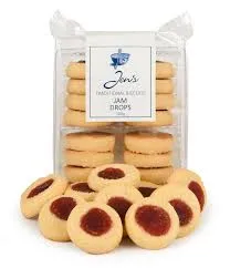 Jens Biscuits Jam Drops 300g